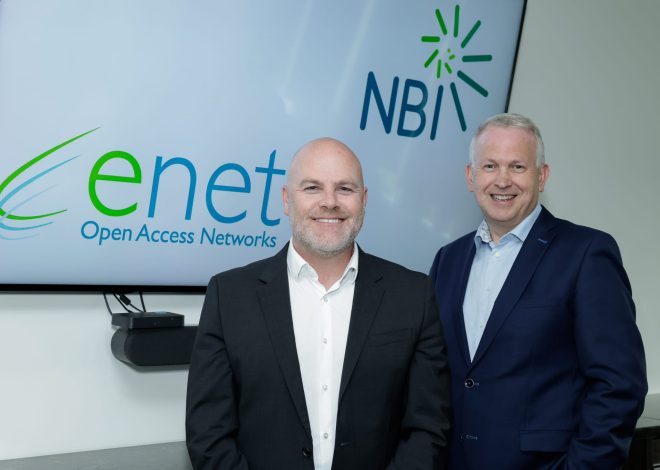 Enet Announces 5-Year Deal With National Broadband Ireland to Provide Fibre Backhaul